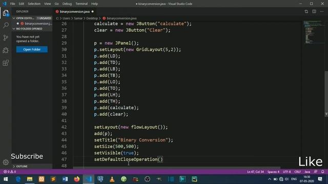 How to create GUI Application to convert decimal into binary, octal , Hexadecimal in java смотреть онлайн