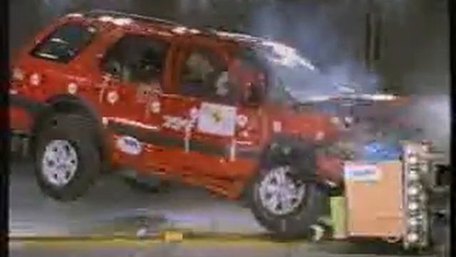 Crash Test of Opel Frontera EuroNcap смотреть онлайн