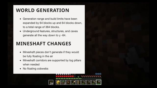 Minecraft New Caves Update: 1.17 Cave Generation UPDATE!! (Java 21w06a)