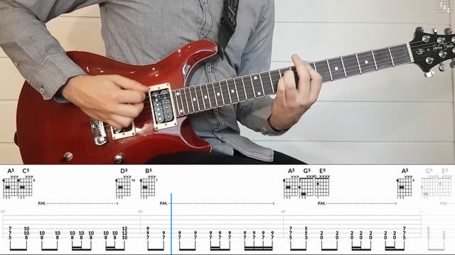 Rammstein - Du Hast | Guitar Tabs Tutorial смотреть онлайн