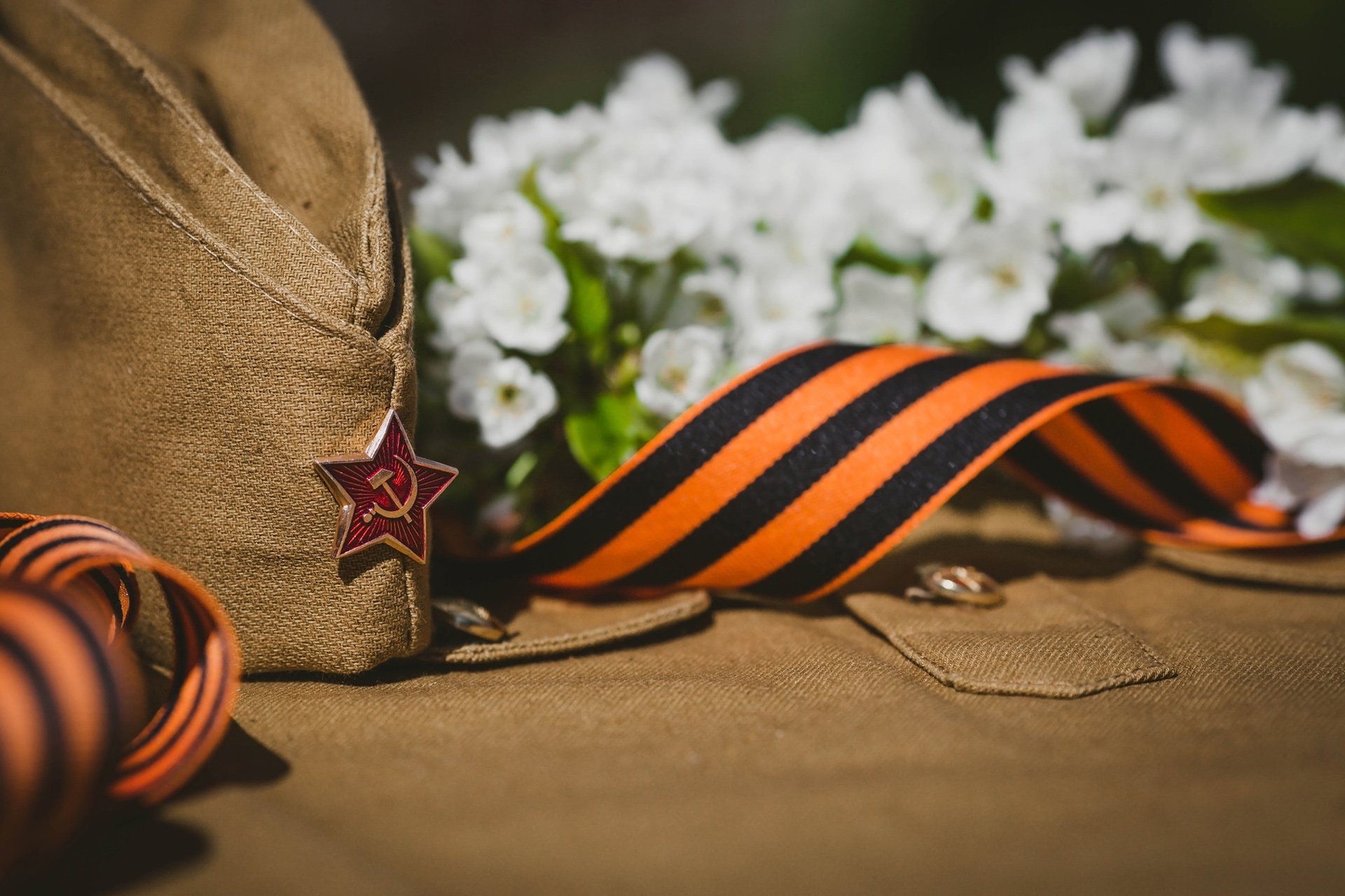 Сделать видео из фото - Трогательное поздравление с днем Победы! смотреть онлайн