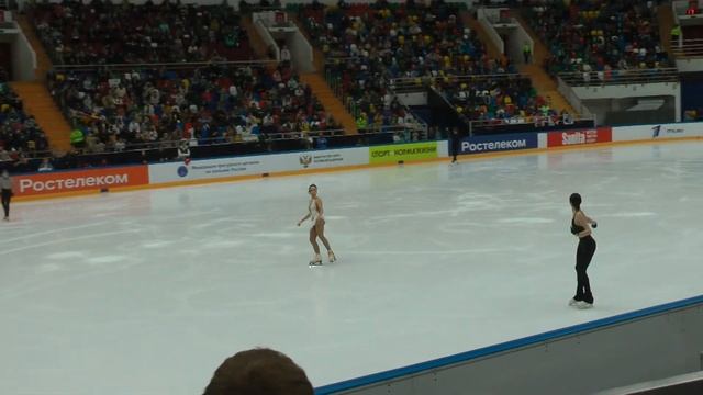 Алена Косторная, короткая программа.Контрольные прокаты 12.09.20 смотреть онлайн