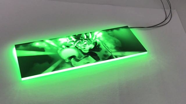 Gigabyte 1080 G1 Gaming RGB Goku theme illuminated GPU backplate by ColdZero смотреть онлайн