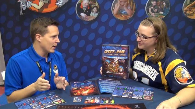 Space Junk overview - Gen Con 2014 смотреть онлайн