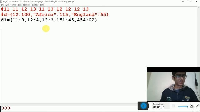 Python Tutorial-Lec10-Dictionary-(Programming Baba) смотреть онлайн