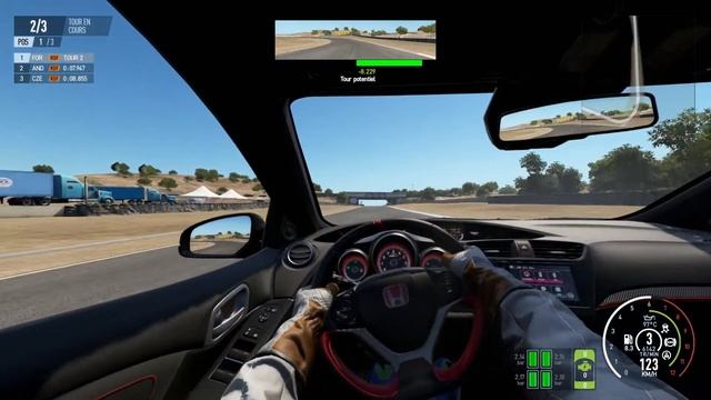 ZETOXZAP - Project CAR 2 en vue VR la Civic Type-R sur le circuit Laguna Seca смотреть онлайн
