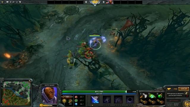 Pro.DOTA с NS. 80 крипов за 10 минут смотреть онлайн