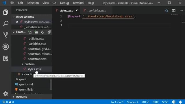 Bootstrap 4 | Stricture and Typography customize смотреть онлайн