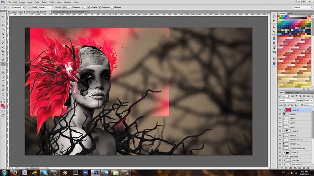 Part 3 - Photomanipulation Tutorial - Rosegrave смотреть онлайн