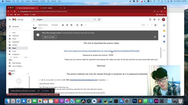 រួមគ្នា Report Spam នឹង Phishing ដើម្បីកាត់បន្ថយអត្រាអ្នករងគ្រោះដោយសារ Hack | Let's Report | TFD смотреть онлайн