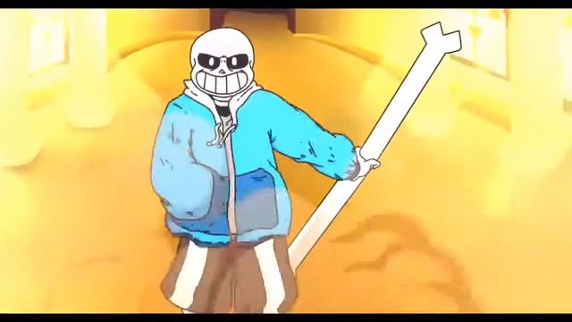 Undertale Чара против санса решительность (Undertale Chara vs Sans Determination) смотреть онлайн