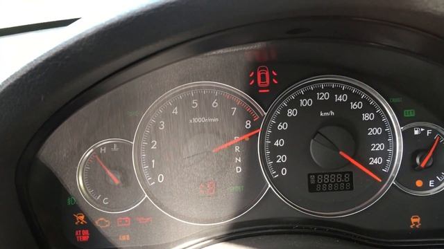 Демонстрация приборной панели Subaru смотреть онлайн