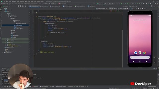 Programando Android: Jetpack Compose, Clean Architecture, SOLID! #1 - App de Ecommerce смотреть онлайн