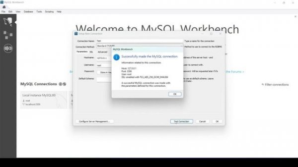 How to Create a New Connection / Server on MySQL Workbench