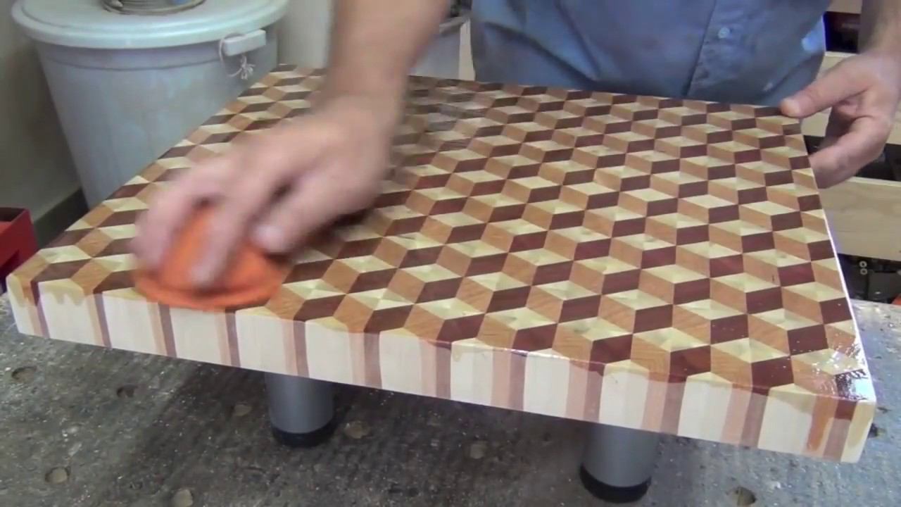 3D торцевая разделочная доска №2: краткая версия
3D end grain cutting board #2: short version смотреть онлайн