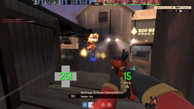TF2 Pyro Gameplay | Detonator, Axtinguisher and Snakes смотреть онлайн