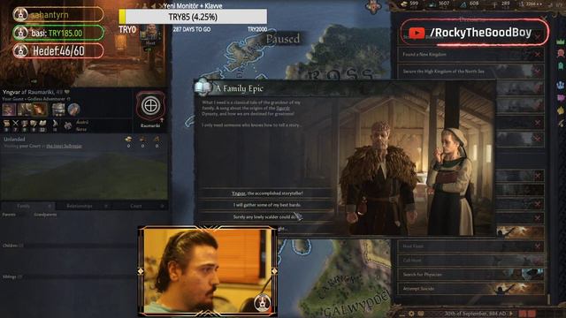 CRUSADER KINGS 3 | NORTHERN LORDS | KEMİKSİZ IVAR | Bölüm 3 смотреть онлайн