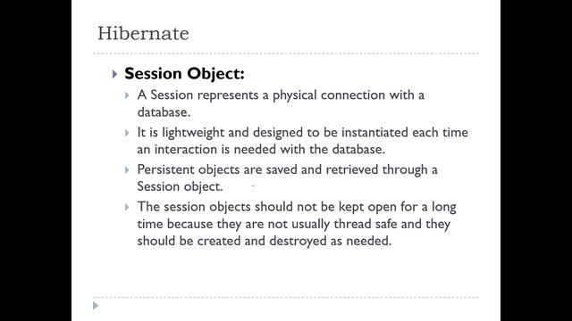 H1b Hibernate Architecture, Configuration, Session Factory, Session and Transaction смотреть онлайн