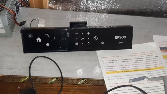 Ремонт принтера Epson l850. смотреть онлайн