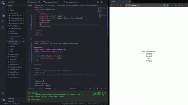 Tips 3 - Comment marche les composants VueJs/NuxtJs смотреть онлайн