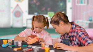 ИГРАЕМ В СТОМАТОЛОГА. РАСПАКОВКА МИСТЕР ЗУБАСТИК ОТ PLAYDOH