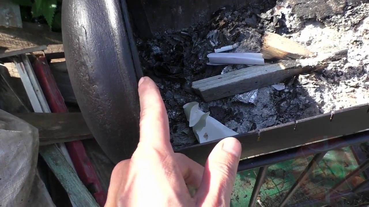 Мангал для дачи из газового балона своими руками смотреть онлайн