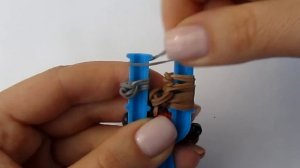 ОЛЕНЁНОК Рудольф из резинок на рогатке без станка