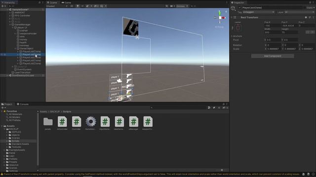 Unity 3d FPS Game Tutorial - Players List(12) смотреть онлайн
