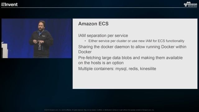 AWS re:Invent 2016: Development Workflow with Docker and Amazon ECS (CON302) смотреть онлайн