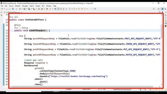 REST Assured API Testing Tutorial-05 | DELETE Request | Run Test from Command Prompt | Run Maven Pr смотреть онлайн
