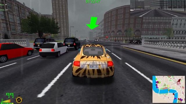 Midtown Madness 2 - Cut It Long - Imperial London Racepack Checkpoint[Amateur] смотреть онлайн