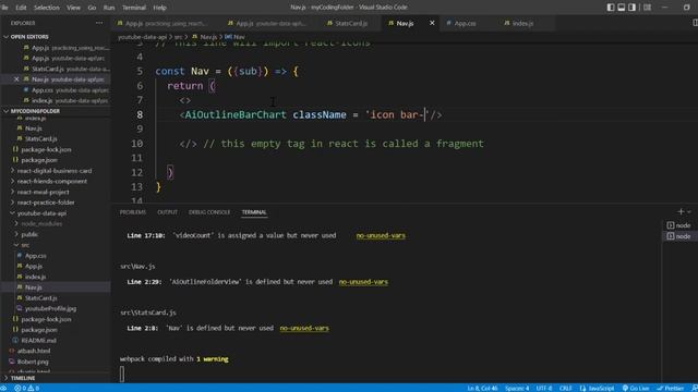 React.JS API Project || Youtube Subscriber Count & MORE Statistics смотреть онлайн