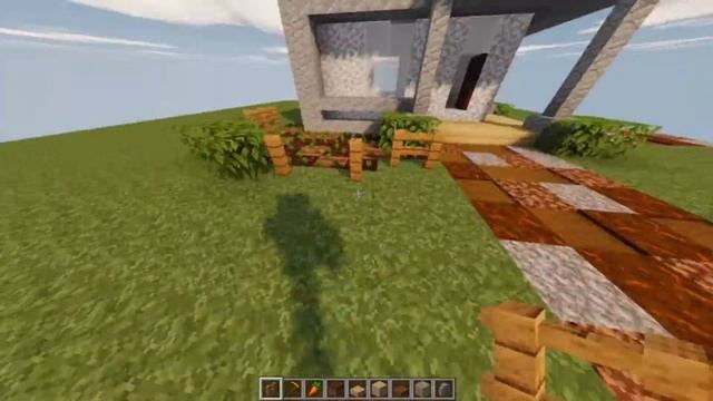 Как построить дом в стиле ХАЙ-ТЕК в Minecraft. | Дом хай-тек в Minecraft. 1.16.4 (№22) смотреть онлайн