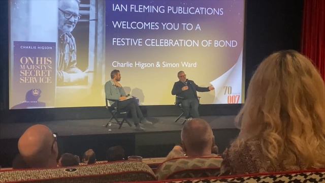 Charlie Higson talks Bond, Fleming, & the Problems with No Time To Die смотреть онлайн
