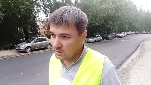 Подрядчик Николай Целовальников о работах на ул. диктора Левитана смотреть онлайн