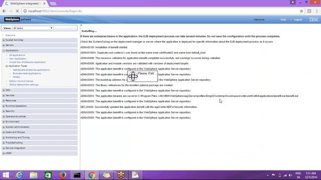 WebSphere Application Server Administration 8.5v - Deployments смотреть онлайн