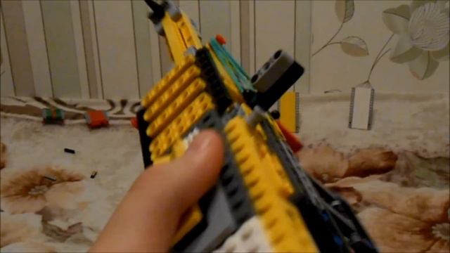 Автомат из lego technic. смотреть онлайн