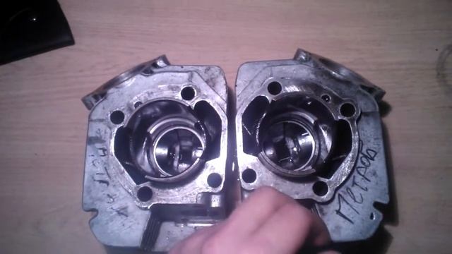 Расточенные цилиндры мотоцикла Ява-638 смотреть онлайн