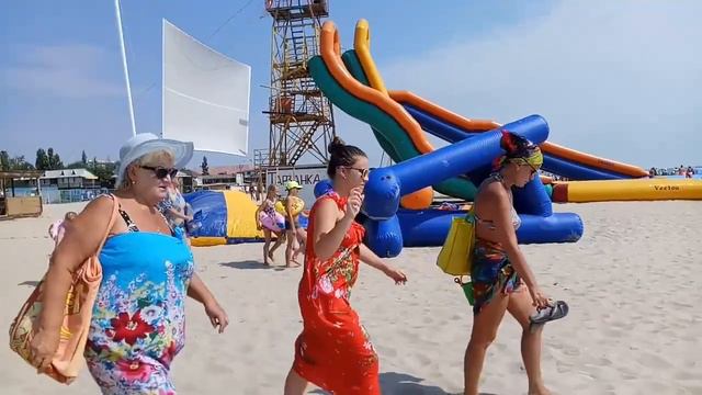 Затока. 25 июля 2017 12 ч. дня. Отдыхаем. смотреть онлайн