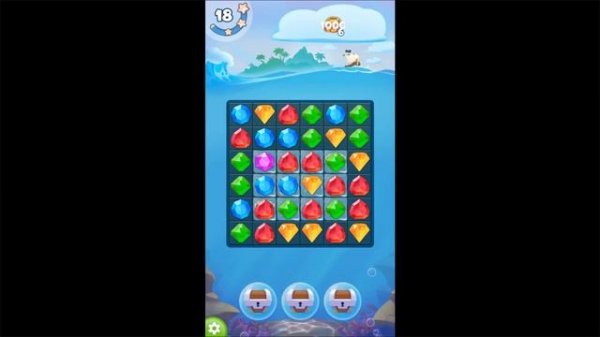 Pirate Treasures - Gems Puzzle (Gameplay Android)