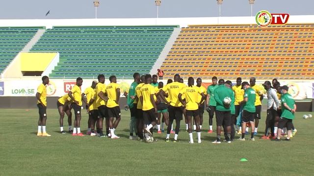 Première séance d’entrainement des Lions du Sénégal en vue de leur match contre l' Eswatini смотреть онлайн