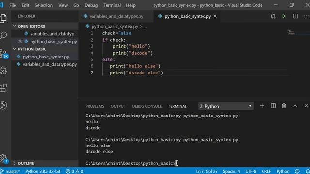 Syntax in Python in Hindi | Python basic syntax in Hindi | rules of Python in Hindi | Dscode смотреть онлайн