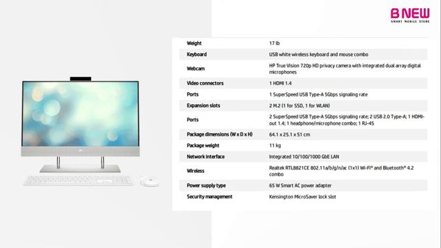 HP All-in-One PC 24-dp0999 Specifications and Review || BNew Mobiles смотреть онлайн