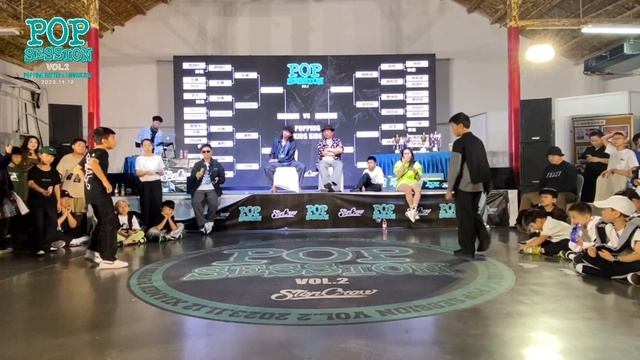 POP SESSION VOL.2 KIDS SIDE 16-8 王子辰 VS 林晨皓 смотреть онлайн