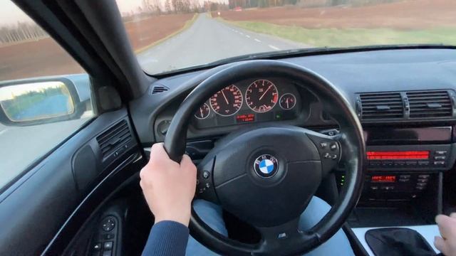BMW E39 525i Manual M-tech POV Driving & Walkaround