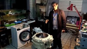 Почему стоит менять бак в стиральной машине, а не распиливать их для замены подшипников.