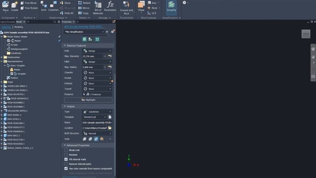 Simplifying Models in Inventor Professional 2022 | Autodesk Virtual Academy смотреть онлайн
