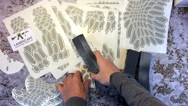 Покраска магазинов с трафаретами от LANDSCAPE смотреть онлайн