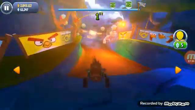 Angry Birds Go! v2.8.2 racer all bosses смотреть онлайн