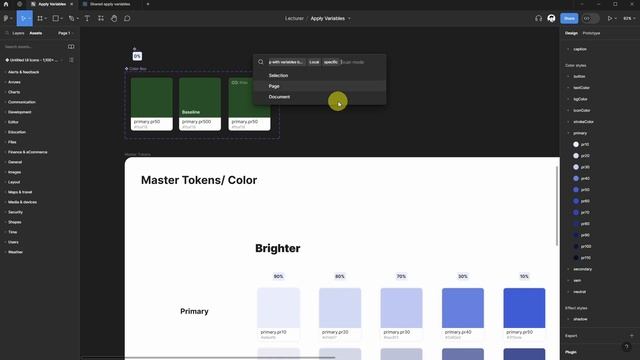 Figma101 - How to Automatic Convert Style and Untokenized Properties to Figma Variables in Seconds смотреть онлайн